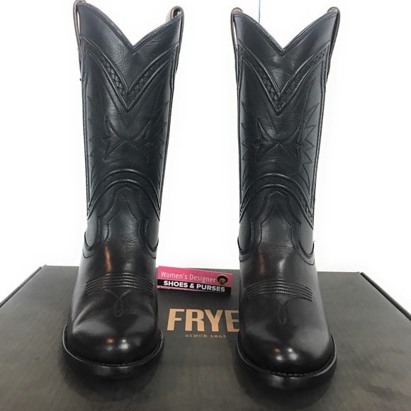 New Frye Rosaline Braid tall western boots - Picture 7 of 8